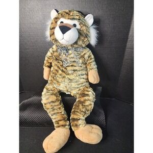 Circus Circus Tiger Plushie Long Dangle Legs Big Feet 16"